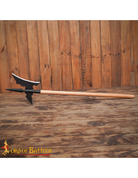 Ascia medievale forgiata in acciaio...