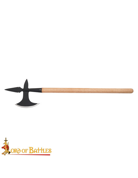 Ascia da battaglia medievale forgiata...