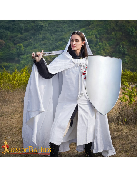 Scudo Medievale in Acciaio 18G...