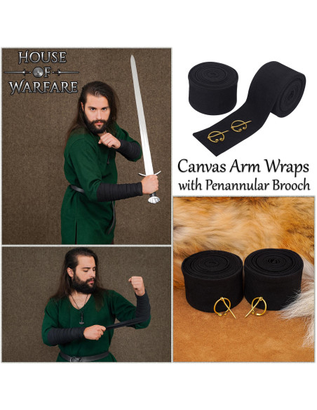 Winingas in Tela di Cotone Vikinghe...