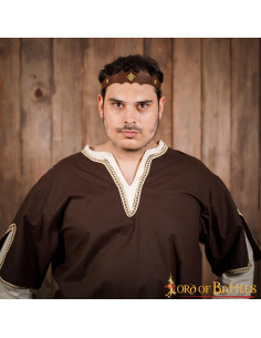 Diadema in cuoio e ottone per avventura fantastica 2