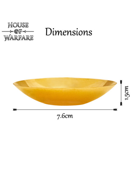 Ciotola medieval in ottone,...