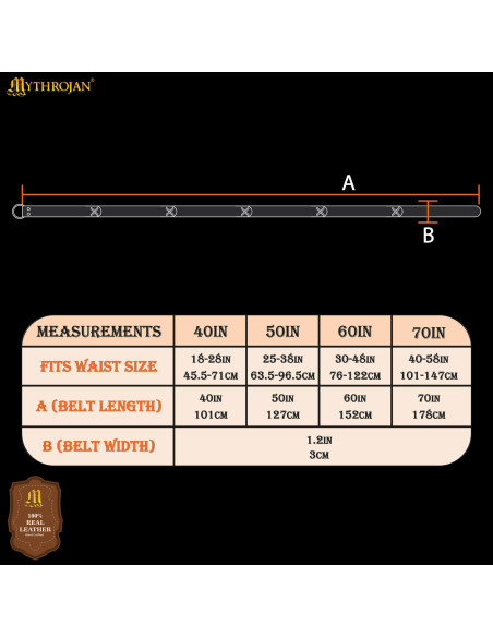 Cintura guerriera LARP medievale in...
