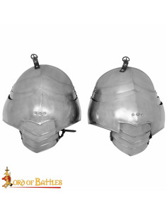 Spalline medievali per cosplay e ricreazione