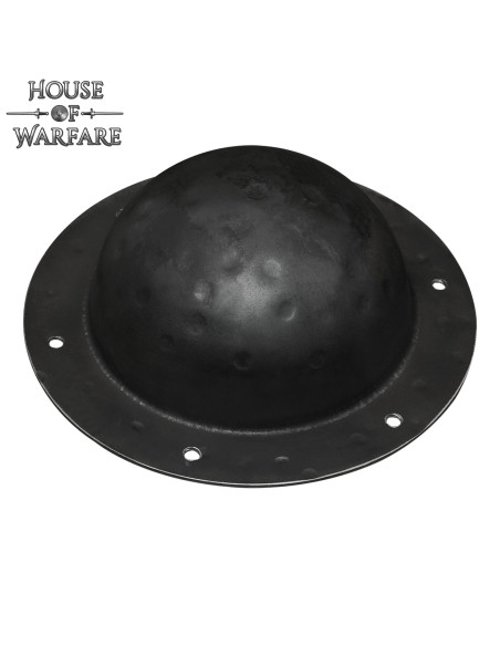 Umbo scudo in acciaio nero...
