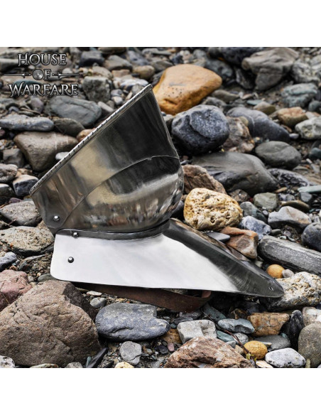 Gorjal in Acciaio Autentico XV Secolo...