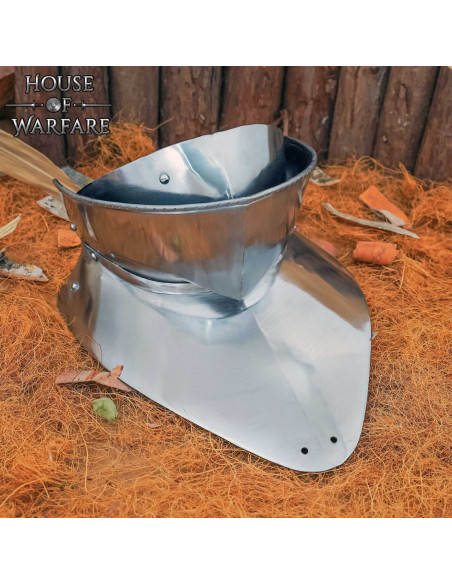 Gorjal in Acciaio Autentico XV Secolo...