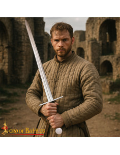 Spada Vikinga in Acciaio Tempra Forgiata a Mano con Fodero 2