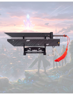 Portachiavi mini spada di Final Fantasy con supporto 2