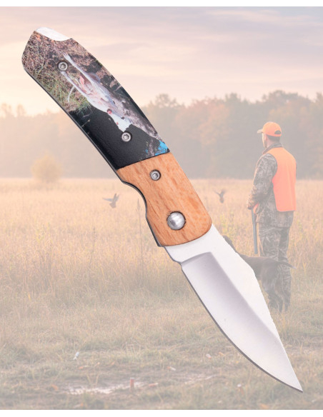 Coltello Third manico ABS con...