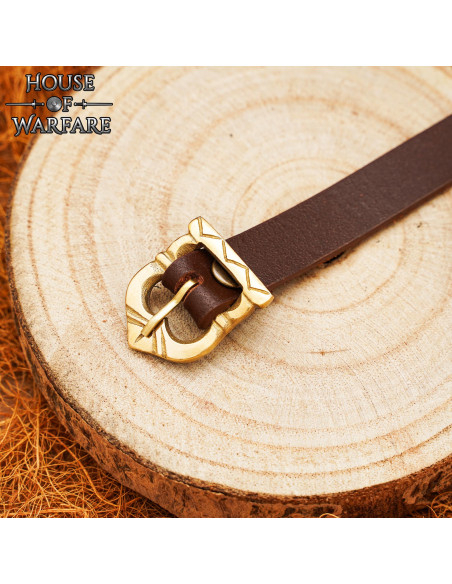 Fibbia in ottone autentica in stile...