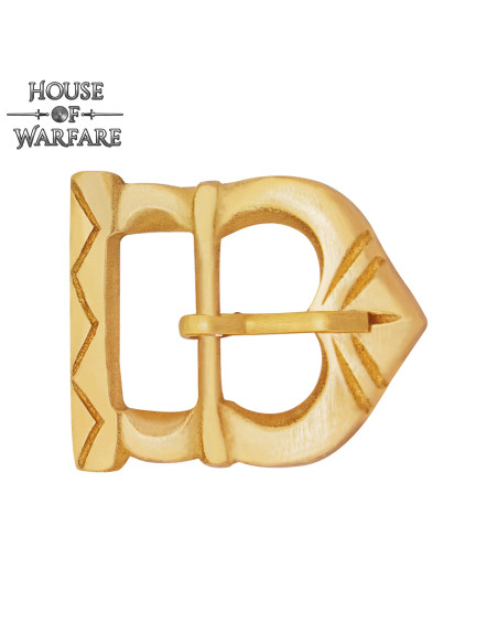 Fibbia in ottone autentica in stile...