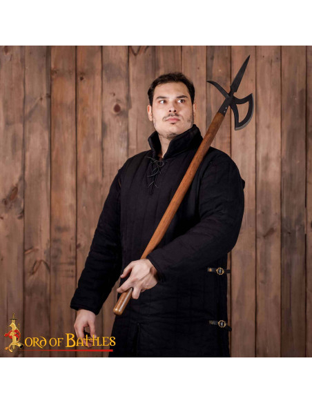 Alabarda medieval S.XVI in acciaio...