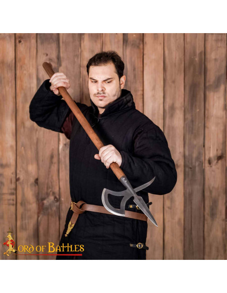 Alabarda medieval S.XVI in acciaio...