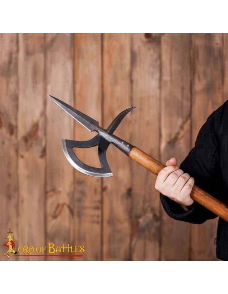 Alabarda medieval S.XVI in acciaio...