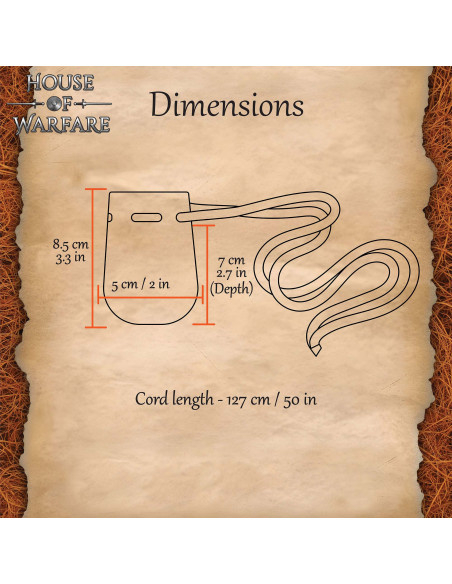 Saquito di medicina nativo in pelle...