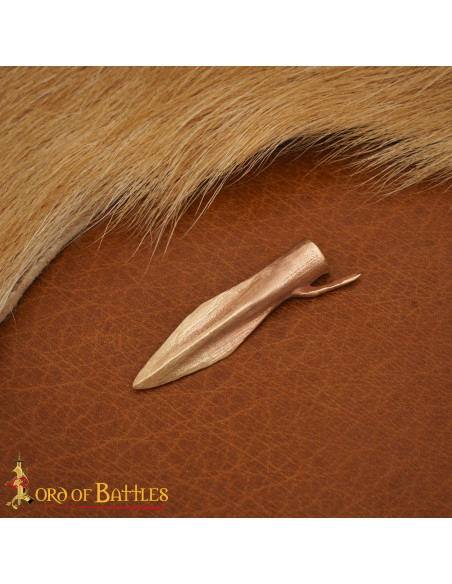 Punta di freccia storica in bronzo S....