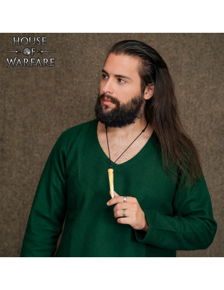 Collana in corno di bue naturale...