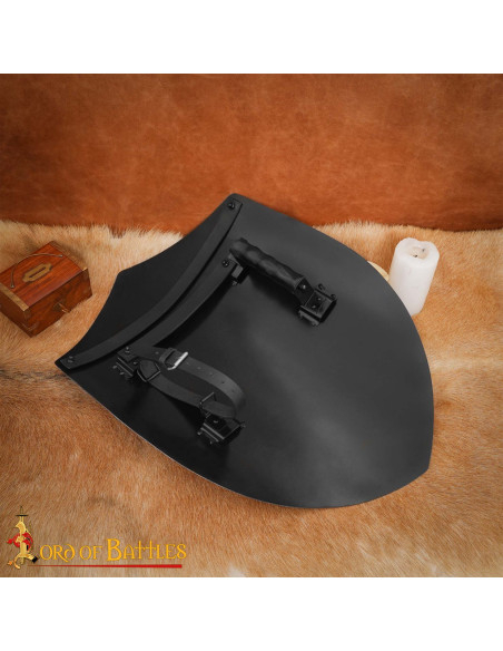 Scudo crociato in acciaio...