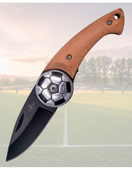 Coltello Calcio Palla Acciaio Filo...