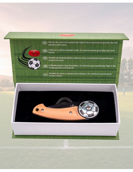 Coltello Calcio Palla Acciaio Filo...