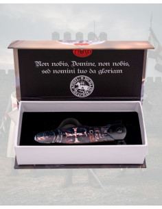 Coltello Third Templare 3D Faggio Collezione Acciaio 8,1cm