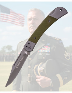 Coltello Tramuntana Coronel G10 titanio grigio 9.5 cm