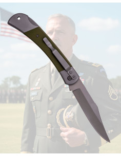 Coltello Tramuntana Coronel G10 titanio grigio 9.5 cm 2