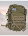 Zaino tattico MOLLE 35L-40L in nylon verde 600D