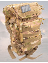 Zaino tattico mimetico 35-40L con sistema MOLLE