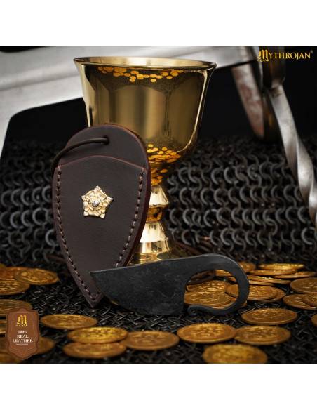 Coltello celtico forgato con...