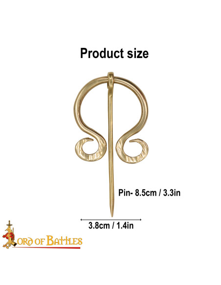 Chiusura vichinga per mantello in...