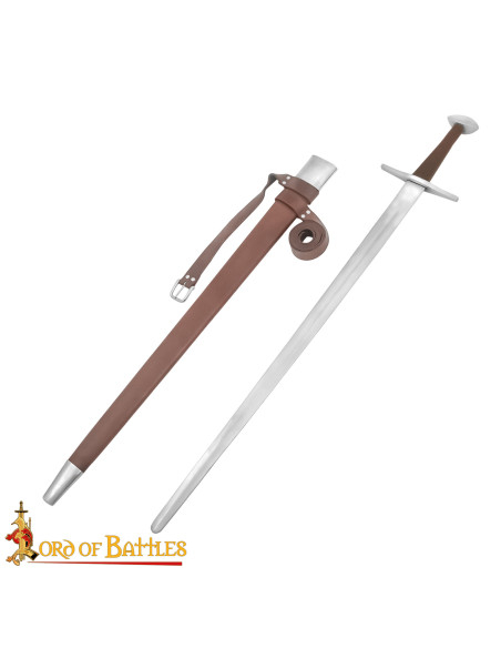 Spada Normanna Tipo XI in Acciaio...