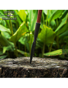 Punta di lancia vichinga forgiata a mano in acciaio al... 2