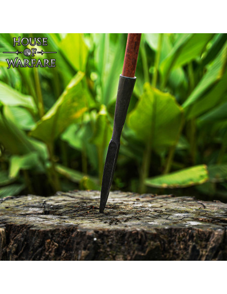 Punta di lancia vichinga forgiata a...