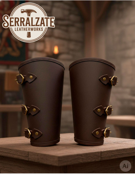 Bracciali medievali per guerrieri,...