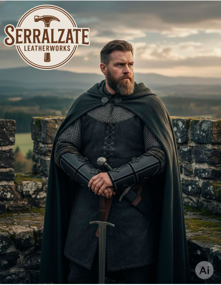 Grebe da guerriero medievale in vera...