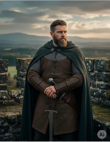 Gambali da guerriero medievale in...