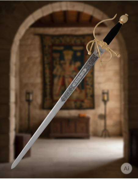 Spada Colada Cid, dorata