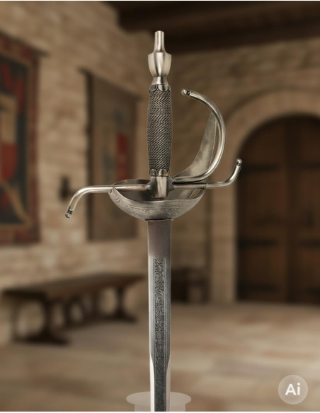 Spada del re Carlos III, rustica