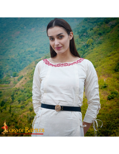 Fibbia celtica per cintura in bronzo...