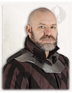 Gorjal medieval modello Markward, finitura lucida 2