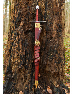 Spada Medievale a Due Mani Lupo Passau (secolo XIV)