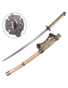 Katana decorativa Tradizionale Giapponese con dettagli...