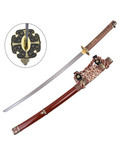 Katana decorativa Giapponese tradizionale con cordino...