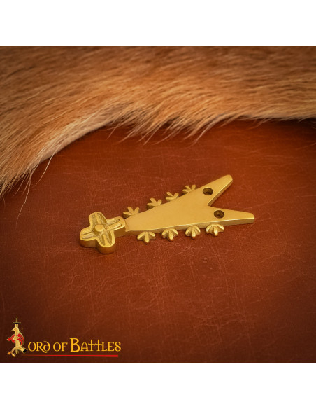 Punta di cintura medievale...