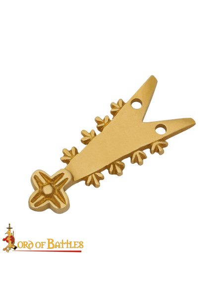 Punta di cintura medievale...