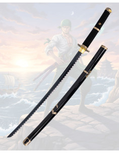 Katana funzionale Yubashiri di Zoro di One Piece, replica...