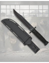 Coltello tattico Albainox con manico in ABS nero