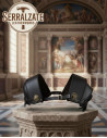 Spalline legionario romano in pelle, nere
